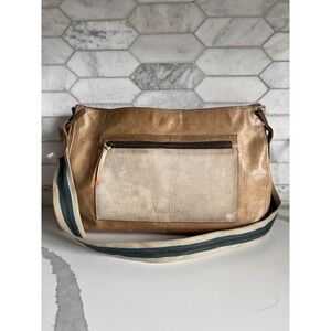 Vintage Principe Made Italy Genuine Leather Suede Shoulder Bag Purse Crossbody‎